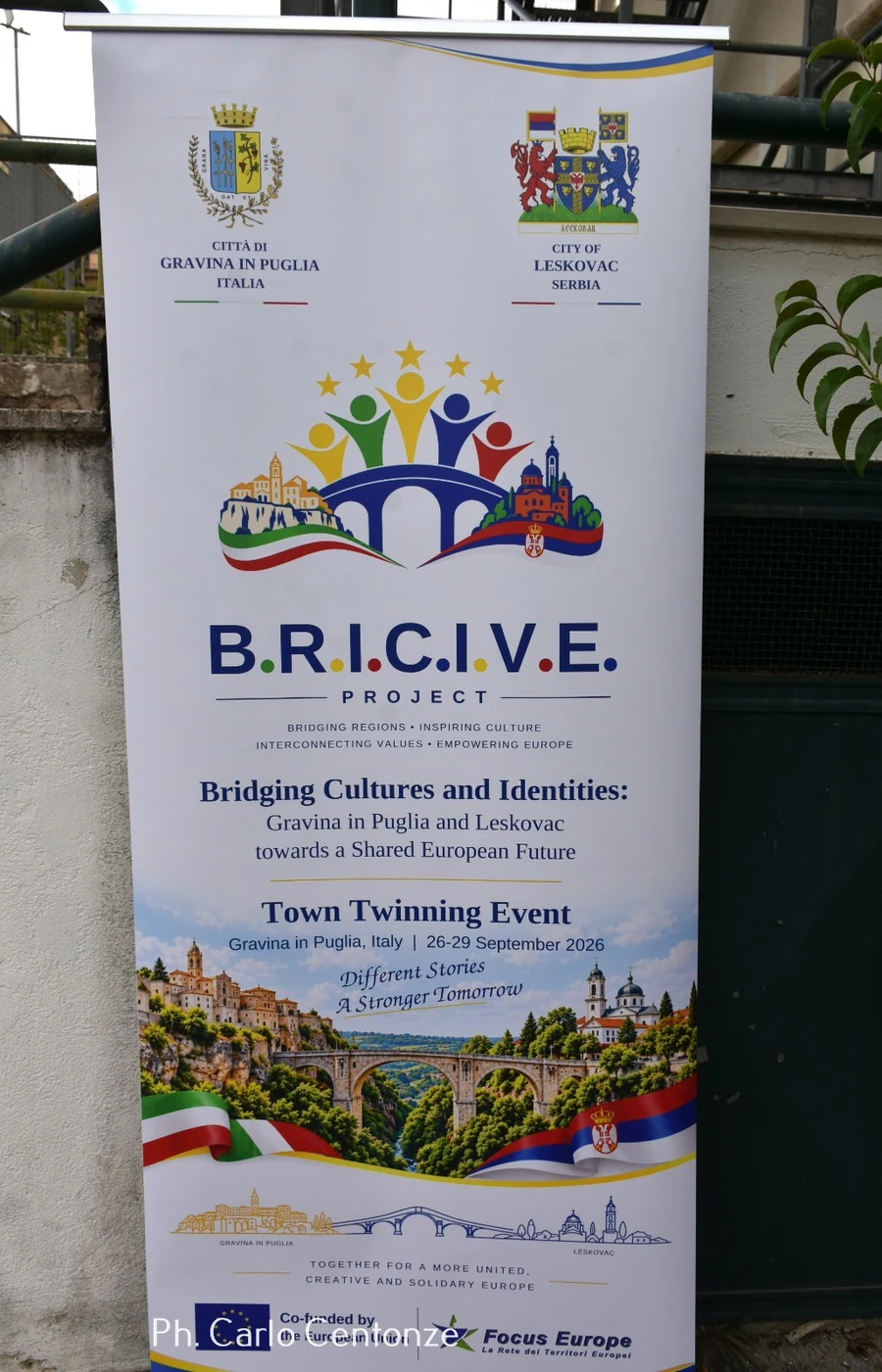 Roll-up ufficiale del progetto B.R.I.C.I.V.E.