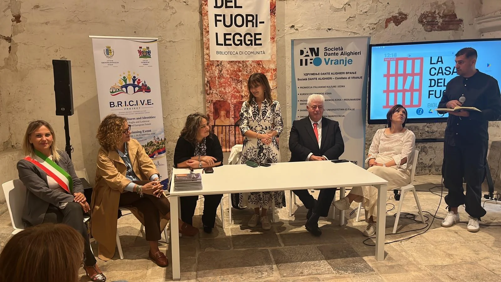 Foto di gruppo del primo evento B.R.I.C.I.V.E. a Gravina in Puglia